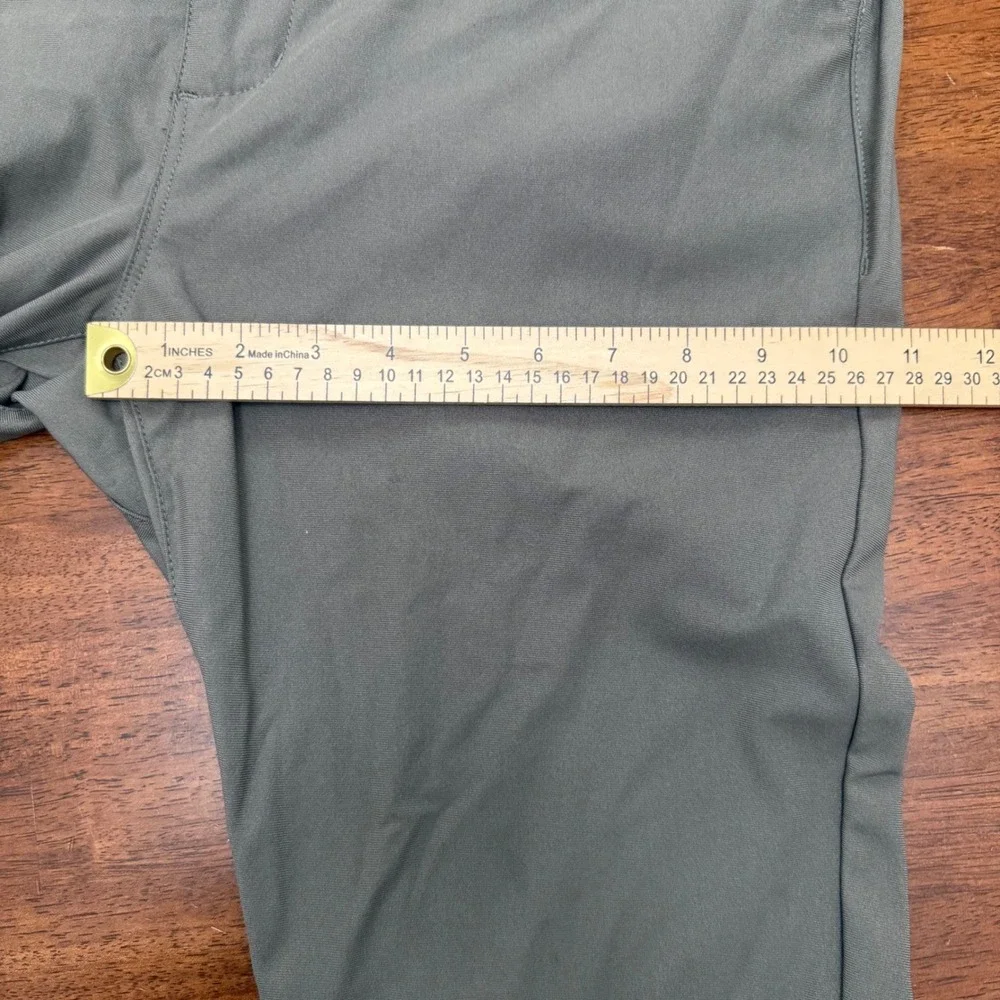 Cuts AO Jogger Pants Mens‎ XL Sage Green Grey Tapered Performance Chino Trousers